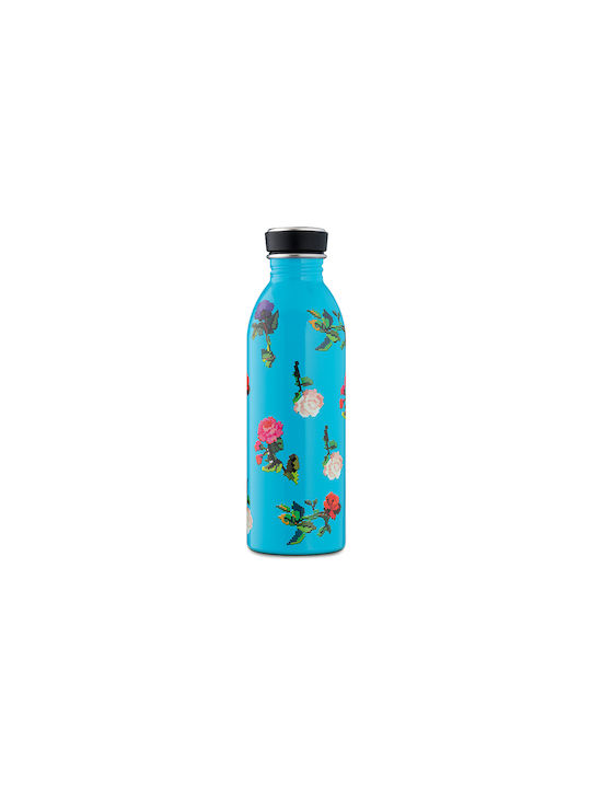24Bottles Urban Ανοξείδωτο Παγούρι 500ml Μπλε Rosabyte