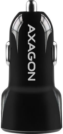 Axagon Auto-Ladegerät 24W 2.4A mit Anschlüssen: 2xUSB Schwarz Farbe