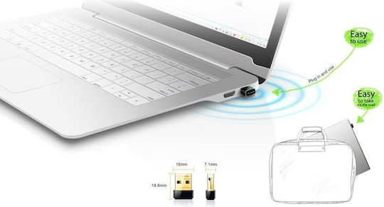 TP-LINK TL-WN725N Adaptor Rețea USB cu Conexiune Wireless Wi-Fi 150Mbps (Standard v1)