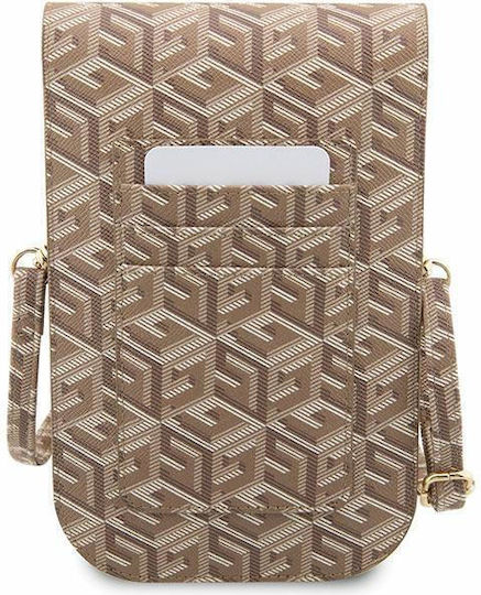 Guess GCube Stripe Beutel Beige GUWBHGCFSEW