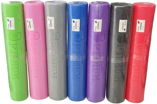 Optimum Yoga Mat Exercise Mat Black (173x61x0.6cm)