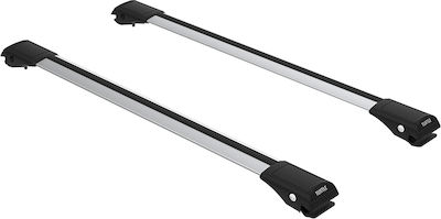 Can Auto Roof Bars Aluminum (with Roof Rack Legs) Silver