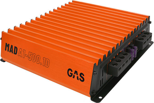 Gas Audio Power Car Audio Amplifier Mad 1 Channel (D Class)