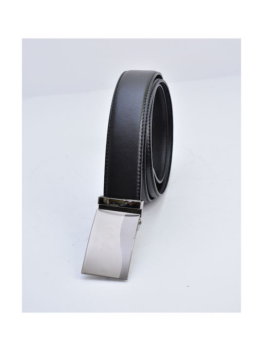 Beltipo Men's Belt with Metallic Buckle