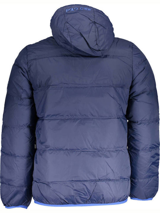 Χειμωνιάτικο Μπουφάν Puffer Μπλε