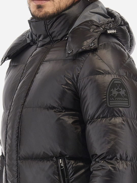 Зимно Puffer мъжко яке Черно