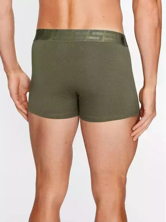 Herren Boxershorts Khaki 3Packung