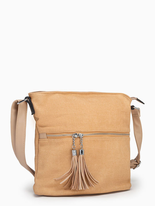 Women's Bag Shoulder Beige