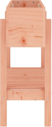 vidaXL Кутия за саксии Дърво Кафяв 101x30x69см.