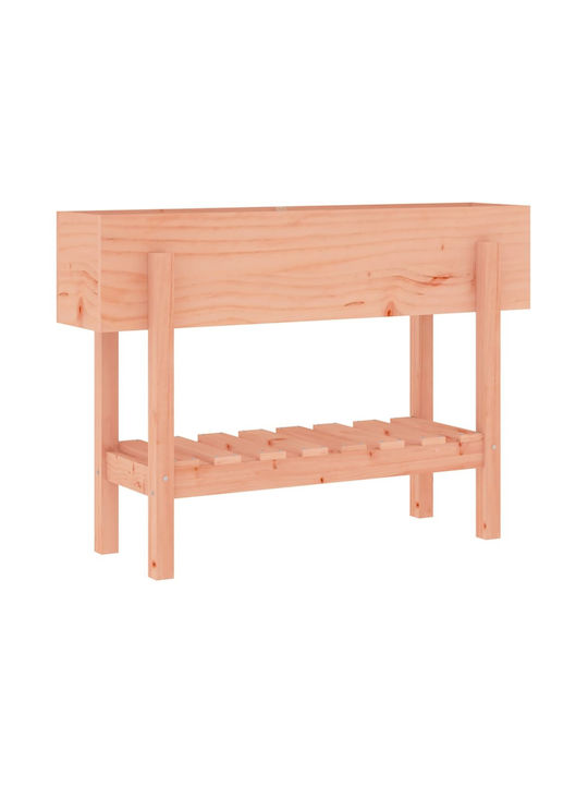vidaXL Ζαρντινιέρα Ξύλινη Καφέ 101x30x69εκ.