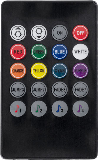 GloboStar Ταινία LED USB 5V RGB Φως 1m Τύπου SMD5050 με Τροφοδοτικό & Τηλεχειριστήριο