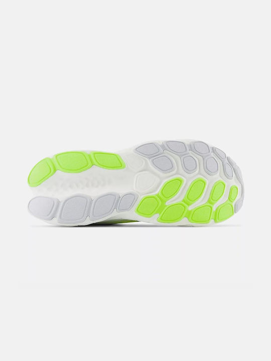 New Balance Fresh Foam More V4 Ανδρικά Αθλητικά Παπούτσια Running Λευκά