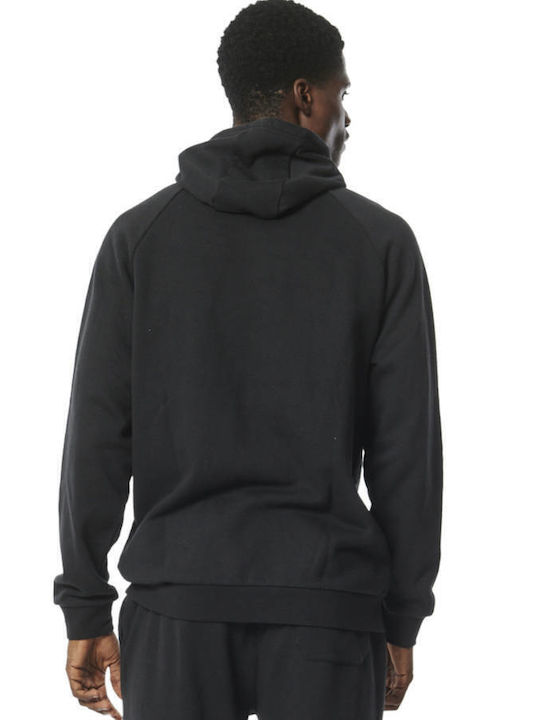 Cardigan with Black Hood
