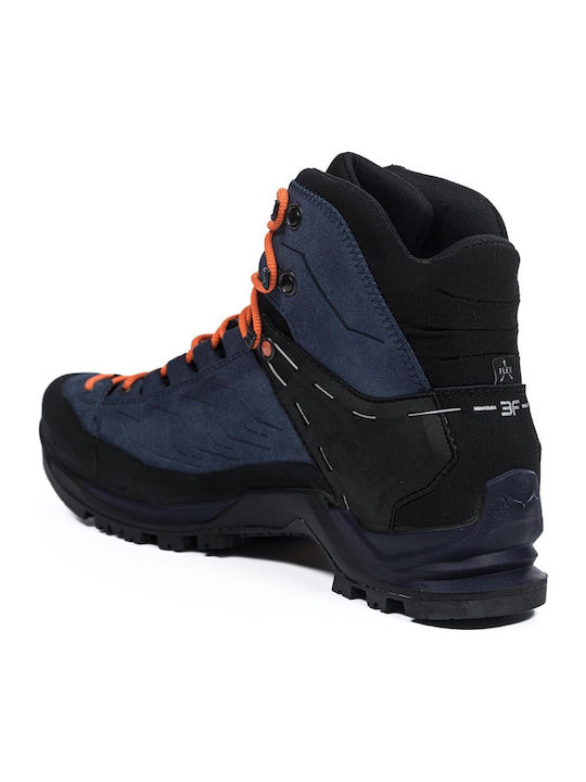 Salewa Mtn Trainer Mid Gtx Men's Hiking Waterproof Boots With Gore-Tex Membrane Green