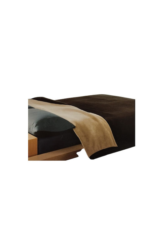 Manterol Casa Pătură Bambu Spania Catifea Simplă 160x240 cm Croit/Gri