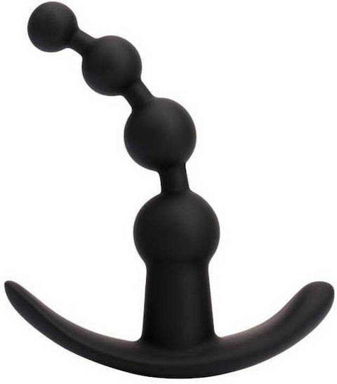 Chisa Novelties Πρωκτικές Μπίλιες με Δόνηση Μαύρες 14cm