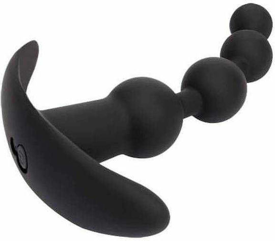 Chisa Novelties Πρωκτικές Μπίλιες με Δόνηση Μαύρες 14cm