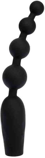 Chisa Novelties Πρωκτικές Μπίλιες με Δόνηση Μαύρες 19.5cm