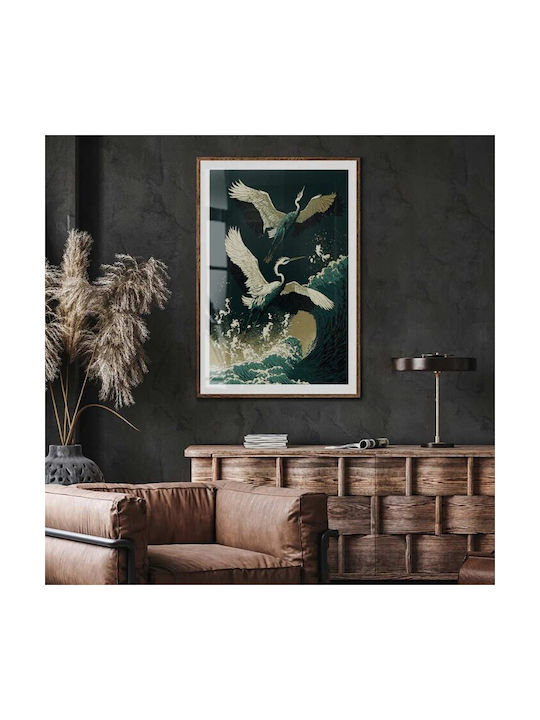 Walls Poster Flying Cranes 70x100cm