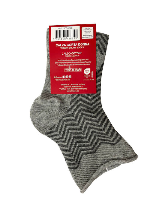 Enrico Coveri Women's Socks Gray