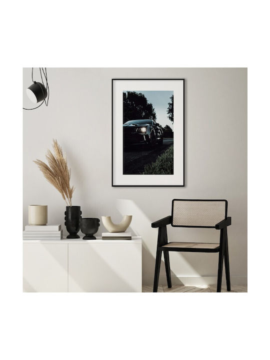 Walls Poster Black Car 20x30cm