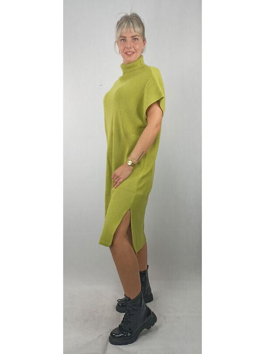 Moutaki Mini Dress Knitted Green