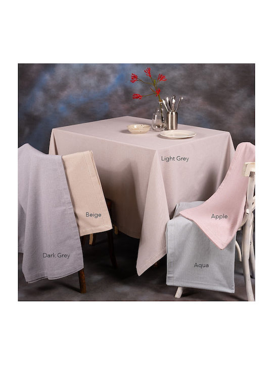 Melinen Tablecloth Cotton Luise Beige 150x300cm