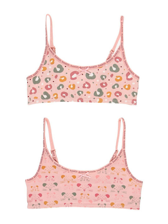 Boboli Set Kinder-Bustiers Rosa 2Stück