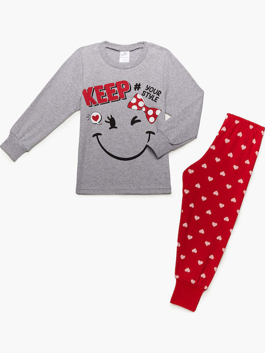 Eleten Kids' Pajamas Winter Gray