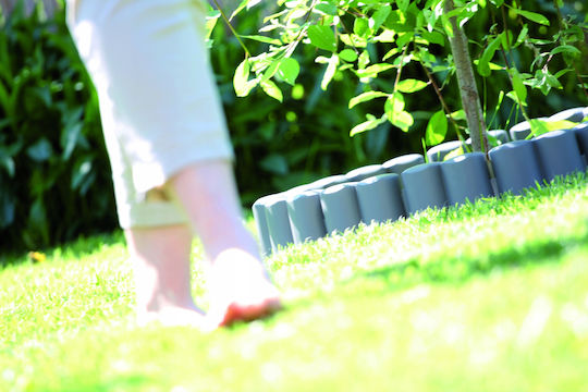 Prosperplast Gartenbordüre in Orange Farbe 10cm x 3.02m