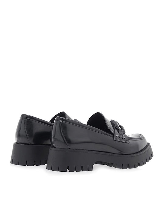 Exe Women's Loafers in Black Color