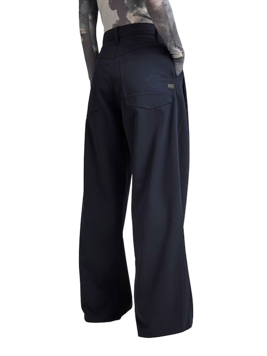 G-Star Raw Women's Fabric Trousers Blue