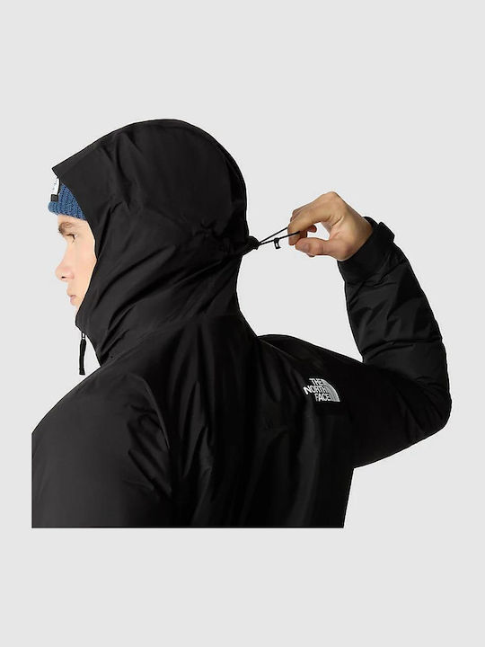 3 in 1 Winter Jacket Waterproof and Windproof Black