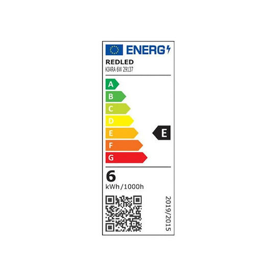 Redled Wandmontierte Außen-Deckenleuchte LED IP65 6W mit Einstellbares Weiß Licht