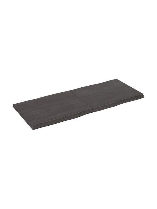 vidaXL Правоъгълена Повърхност на масата от MDF Sk Grey 120x50x4см 364024 1бр