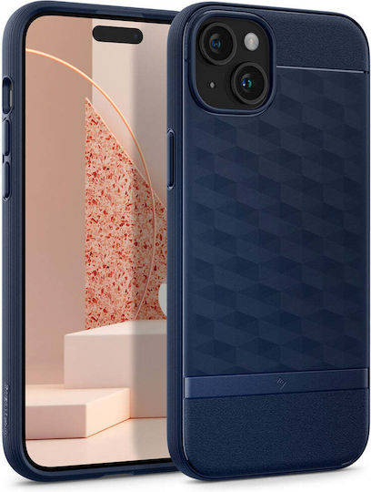 Caseology Parallax Mag Back Cover Πλαστικό 2mm Midnight Blue (iPhone 15)