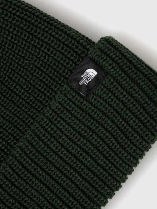 The North Face Knitted Beanie Cap Green