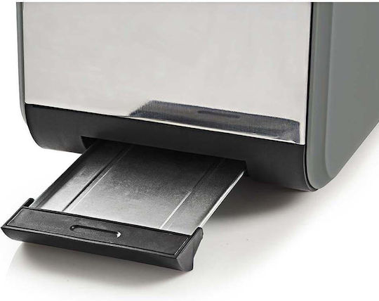 Nedis Toaster 2 Slots 900W Gray