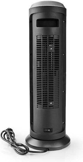 Nedis Αερόθερμο Δωματίου Δαπέδου Μαύρο 2000W
