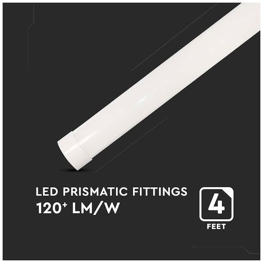 V-TAC Commercial Linear LED Wall Light 40W Cold White IP20 120cm