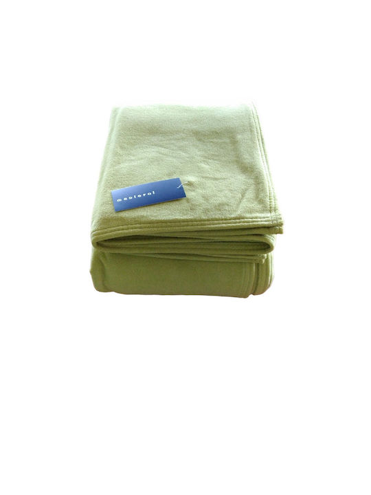 Manterol Casa Arica Decke Fleece Übergröße 220x240cm Hellblau