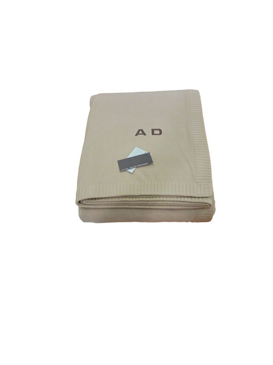 Manterol Casa Fleece Blanket Super Double 220x240cm Brown