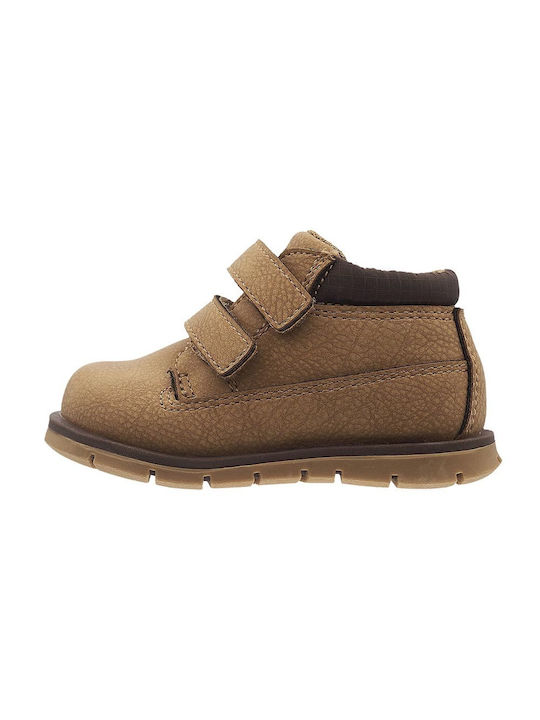 Chicco Kids Leather Anatomic Boots Brown