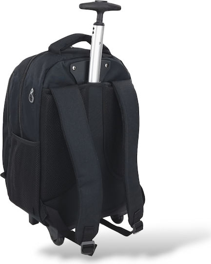 Ormi Sack Voyage Back 30lt Black with Wheels Fabric L50xW19xH34cm