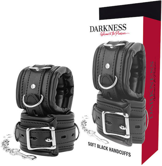 Darkness Handcuffs Wrist Cuffs Χειροπέδες σε Μαύρο Χρώμα