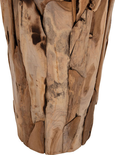 HomeMarkt Decorative Vase Yellow 19x19cm