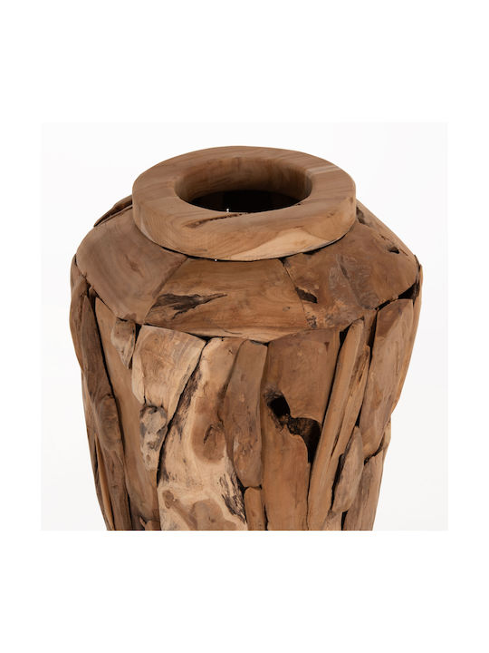 HomeMarkt Decorative Vase Yellow 19x19cm