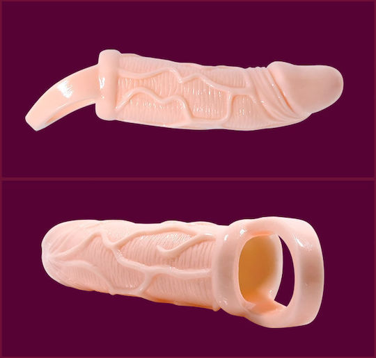 Baile Xtension Vibrating Sleeve Flesh 13.5cm