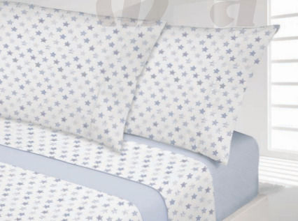 Manterol Casa Σετ Μονά με Λάστιχο Ροζ 150x200cm