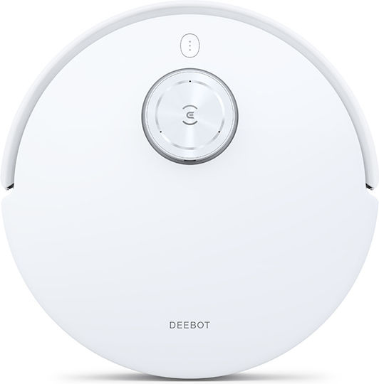 Ecovacs Robot Vacuum Cleaner for Sweeping & Mopping with Mapping and Wi-Fi White